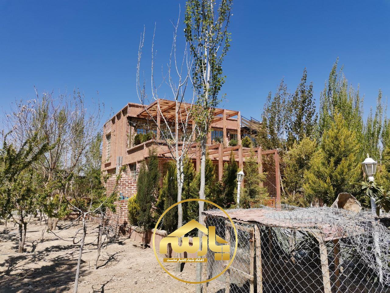 باغ ویلای 3800متری با 300 متربنای سنتی و شیک در مهرآذین ملارد 