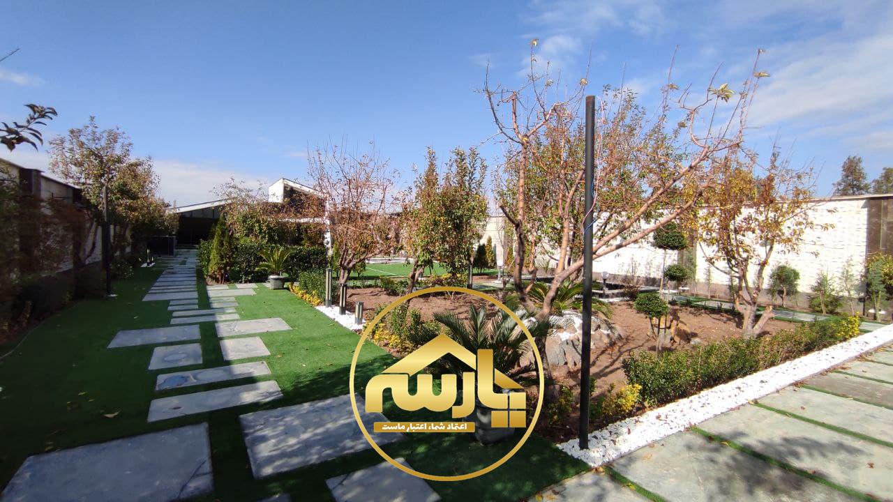باغ ویلای 1000 متری با 180 متربنای سوپرلوکس در منطقه یوسف آباد قوام شهریار