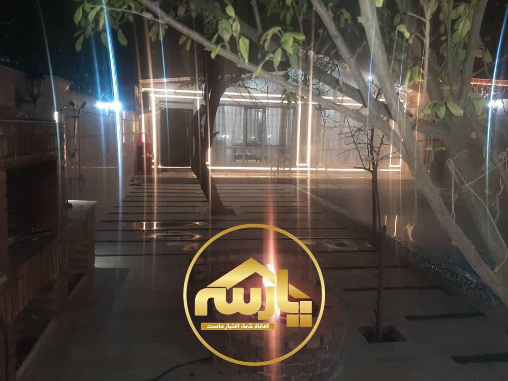 اجاره باغ ویلای 500 متری شیک با 110 متر بنای لوکس در منطقه لم آباد ملارد