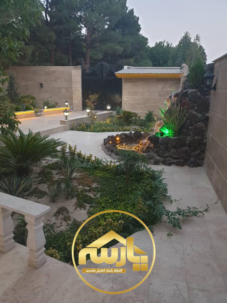 باغ ویلای 500 متری لاکچری با 250 متر بنای بی نظیر در لم آباد ملارد 