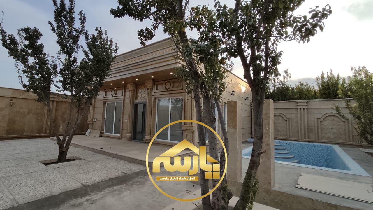 باغ ویلای 1000 متری شک با بنای 90 متری نوساز در منطقه کردزار شهریار 