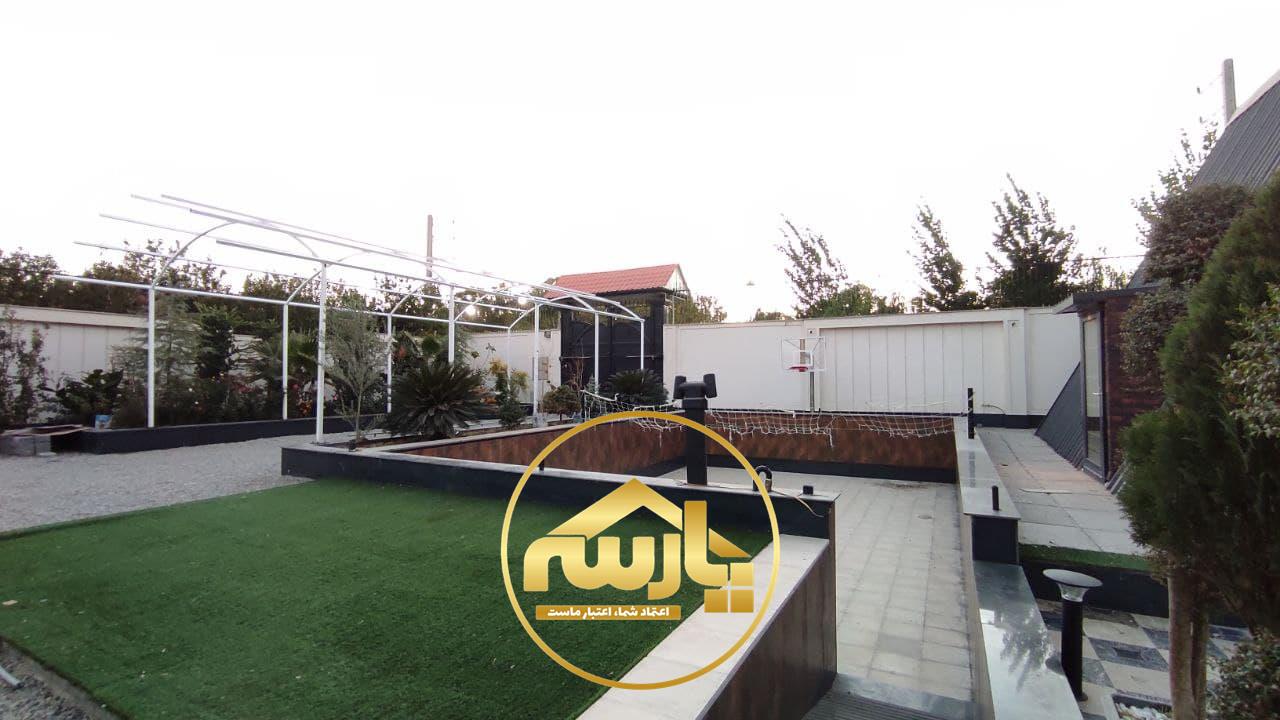 باغ ویلای 1500 متری لوکس با 80 متر بنای مدرن در وایین شهریار 