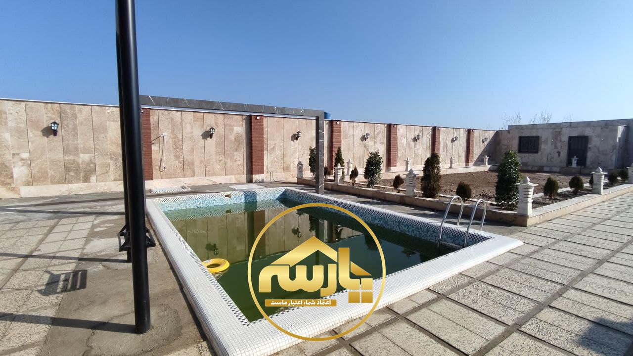 باغ ویلای 550 متری مدرن با 90 متر بنای شیک در منطقه بکه در شهریار
