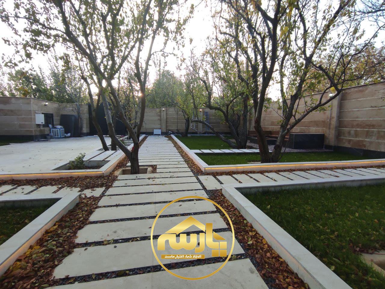 باغ ویلای 1000 متری با 200 متر بنای فاخر و لوکس در منطقه کردزار