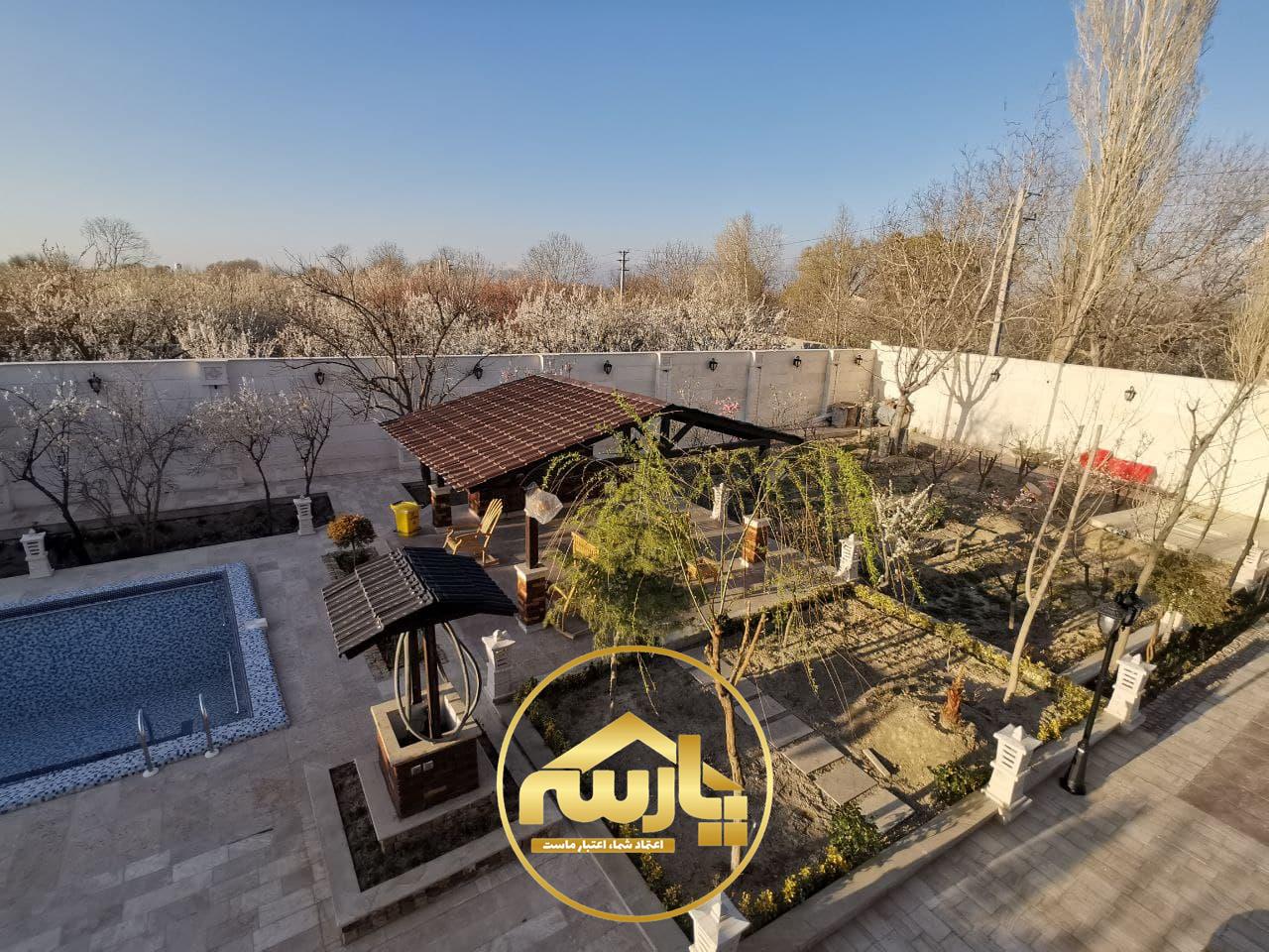 باغ ویلای 1000 متری با 250 متر بنای سوپرلوکس در دهکده ویلایی کردزار
