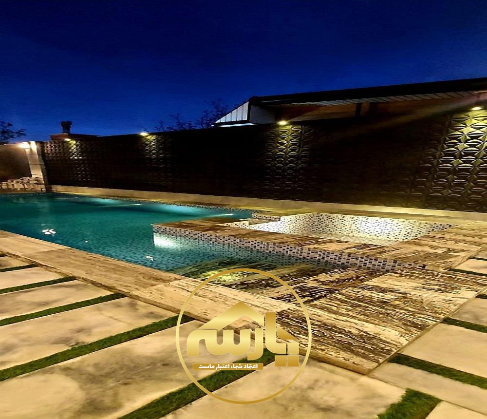 باغ ویلای 345 متری لوکس با 100 متر بنای مدرن در منطقه ملارد ویلای جنوبی 
