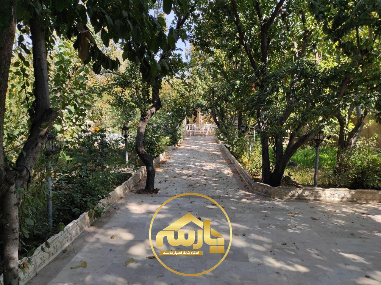 باغ ویلای 1100 متری با 80 متر بنای لوکس در ابراهیم آباد شهریار