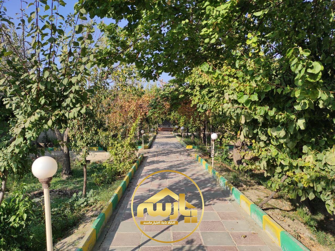 باغ ویلای 2000 متری با 180 متر بنای شیک در منطقه قشلاق ملارد