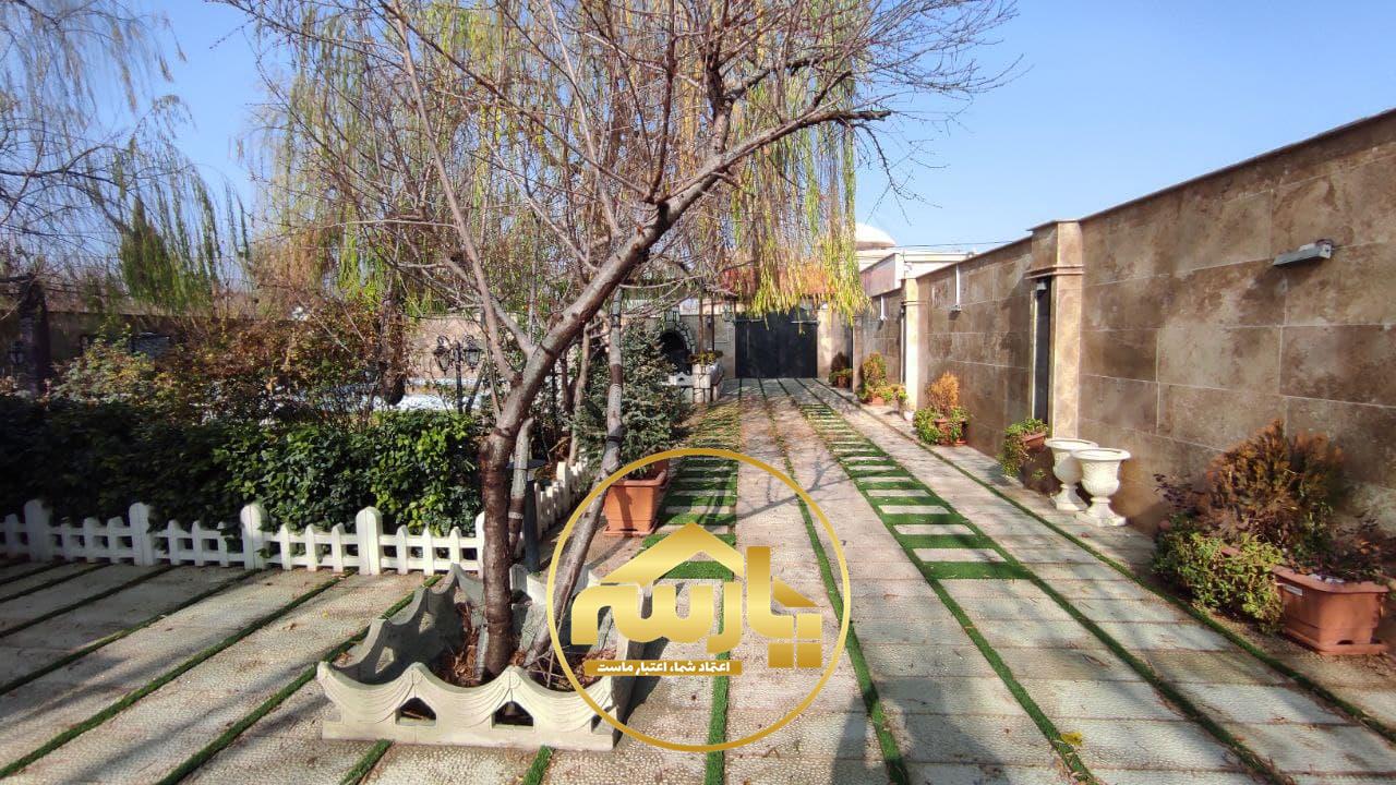 باغ ویلای 600 متری خوش ساخت با 120 متر بنای لوکس در کردزار شهریار 