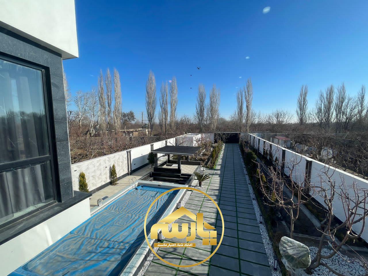 باغ ویلای 1000 متری مجلل با 300 متر بنای دوبلکس در منطقه کردامیر شهریار 