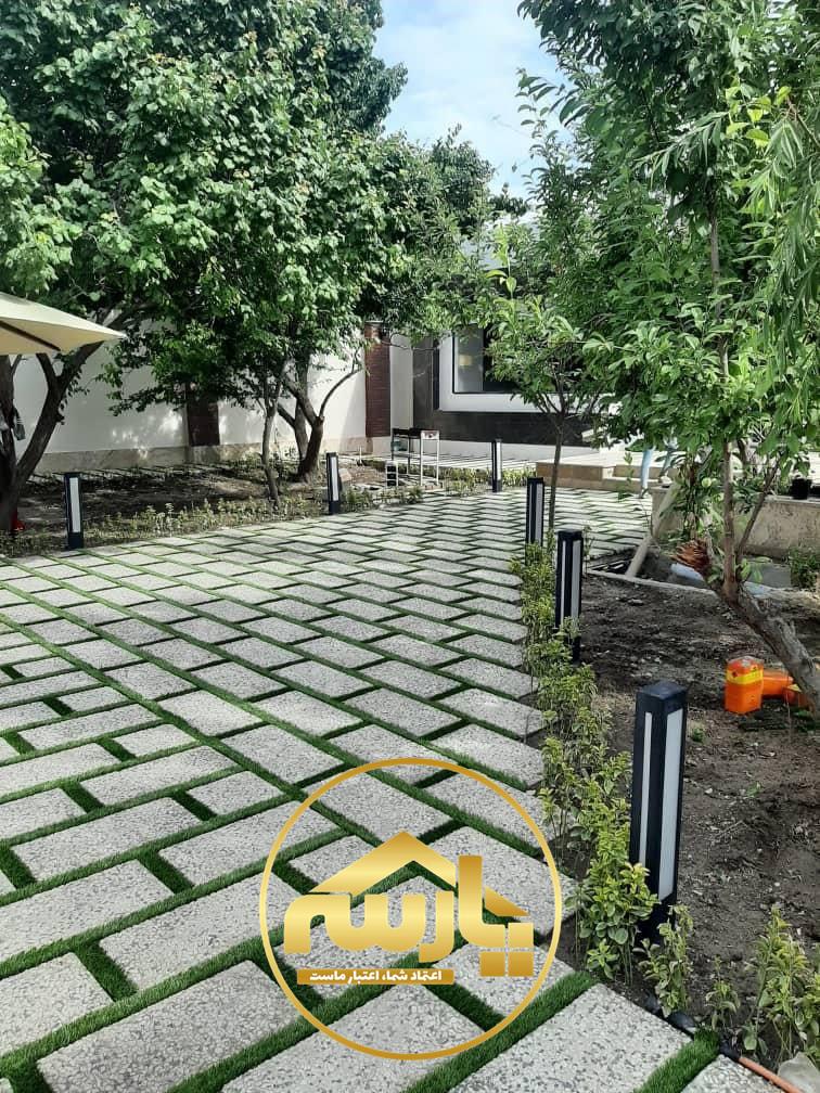 باغ ویلای 450 متری فول فرنیش با 120 متر بنا در منطقه لم آباد ملارد 