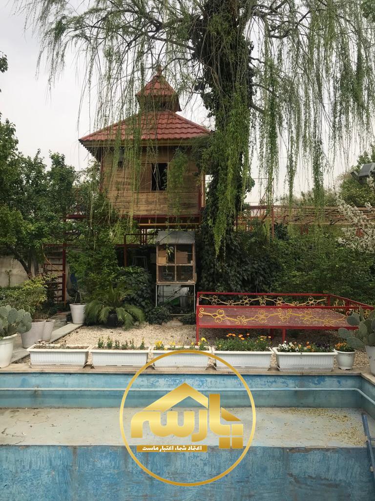 باغ ویلای 1000 متری با بنای 120 متری شیک در منطقه رضی آباد شهریار 