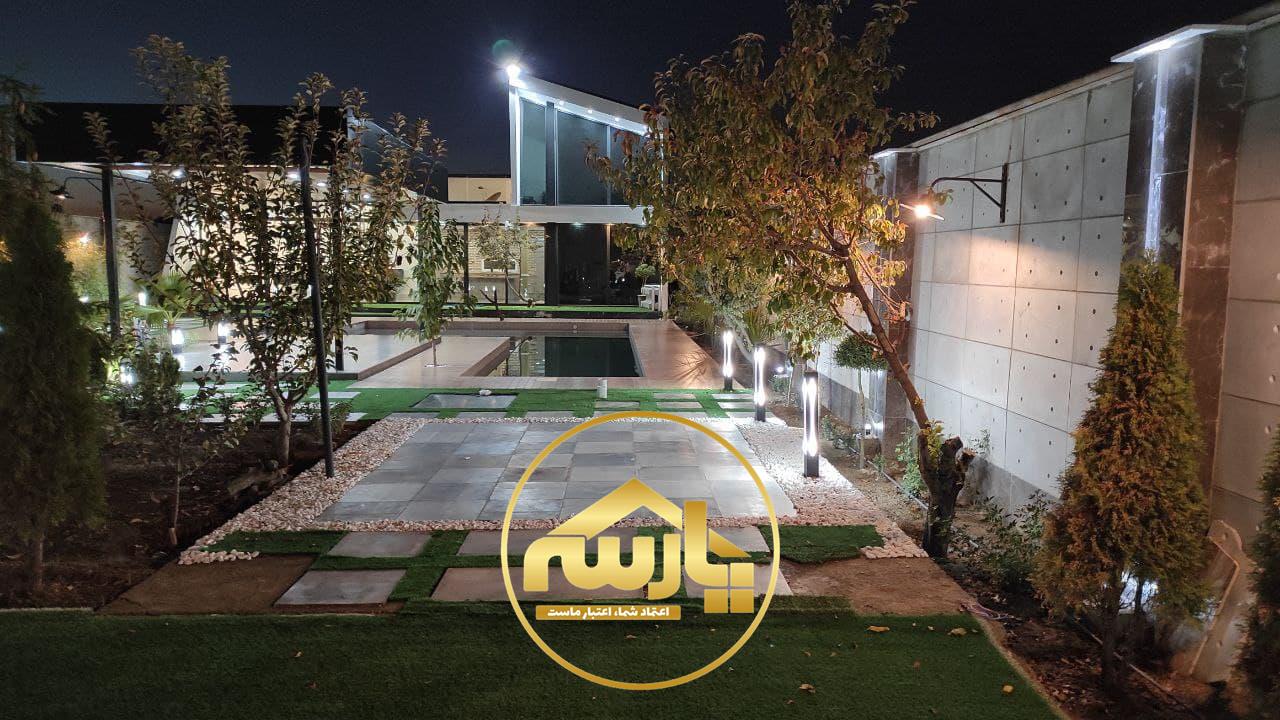 باغ ویلای 1000 متری با 180 متربنای سوپرلوکس در منطقه یوسف آباد قوام شهریار