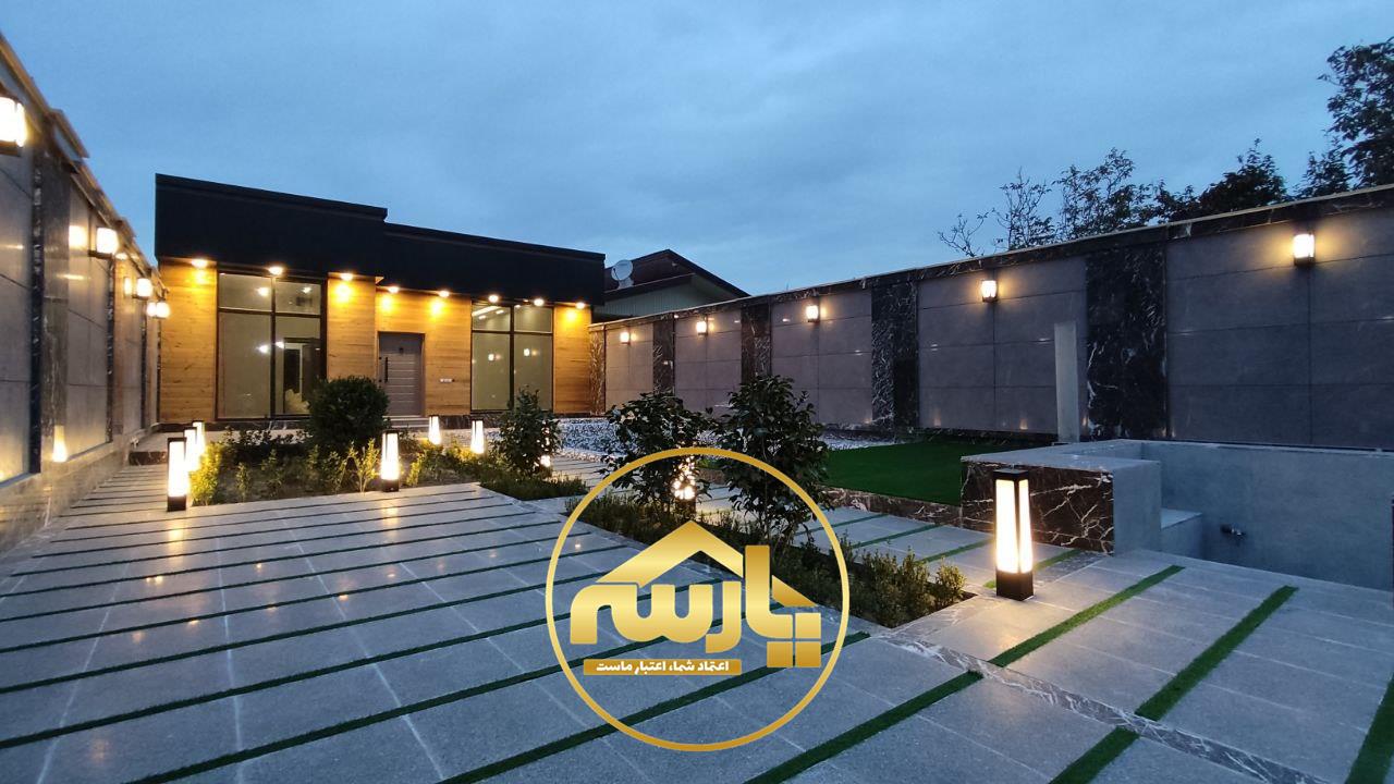 باغ ویلای 400 متری نقلی با 130 متر بنای مدرن در منطقه مهرآذین ملارد